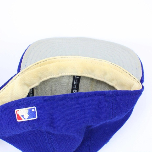 Vintage New York Yankees New Era Pro Model Wool Fitted Hat Size 7 3/8 "59/50" - Picture 9 of 9